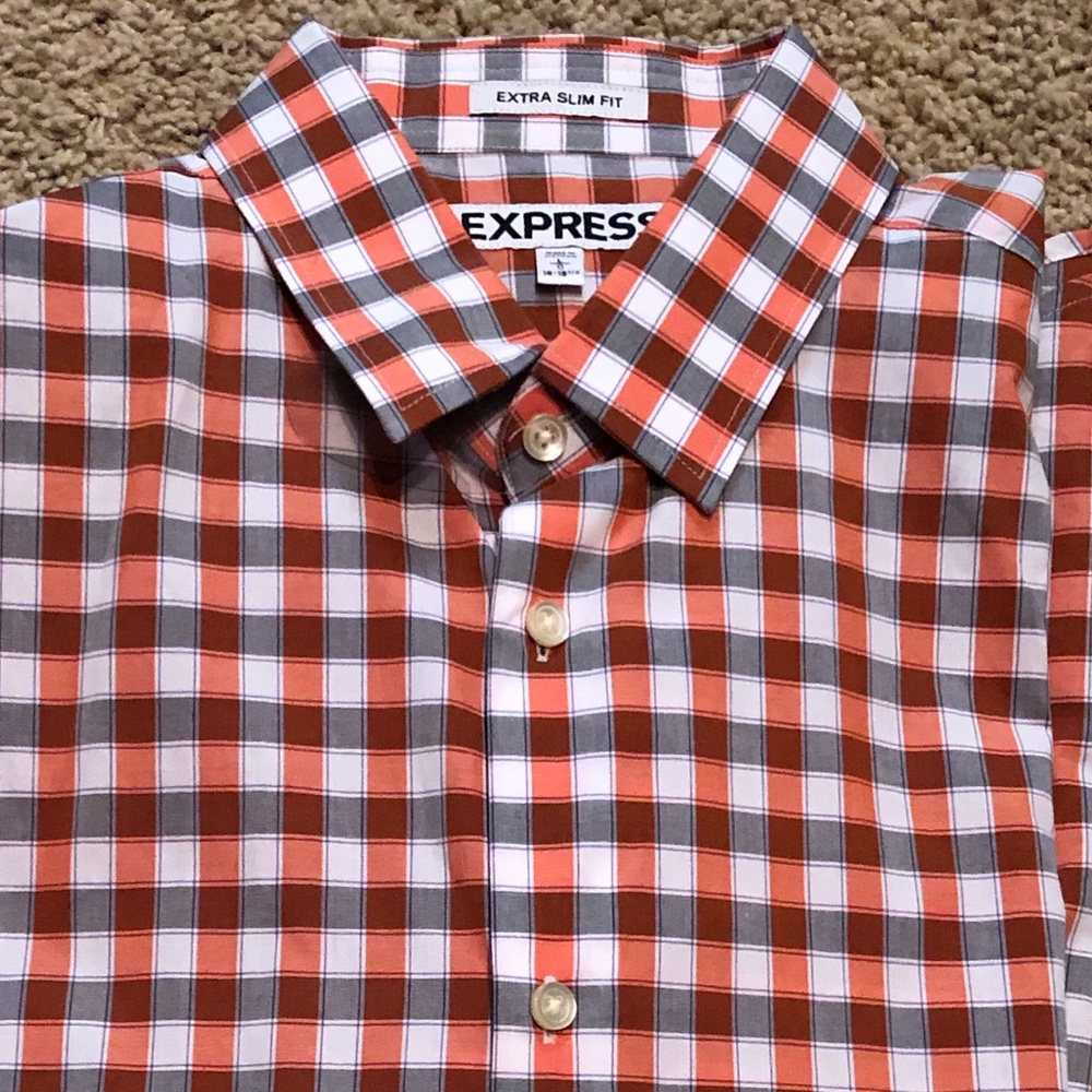 EXPRESS extra slim fit dress shirt